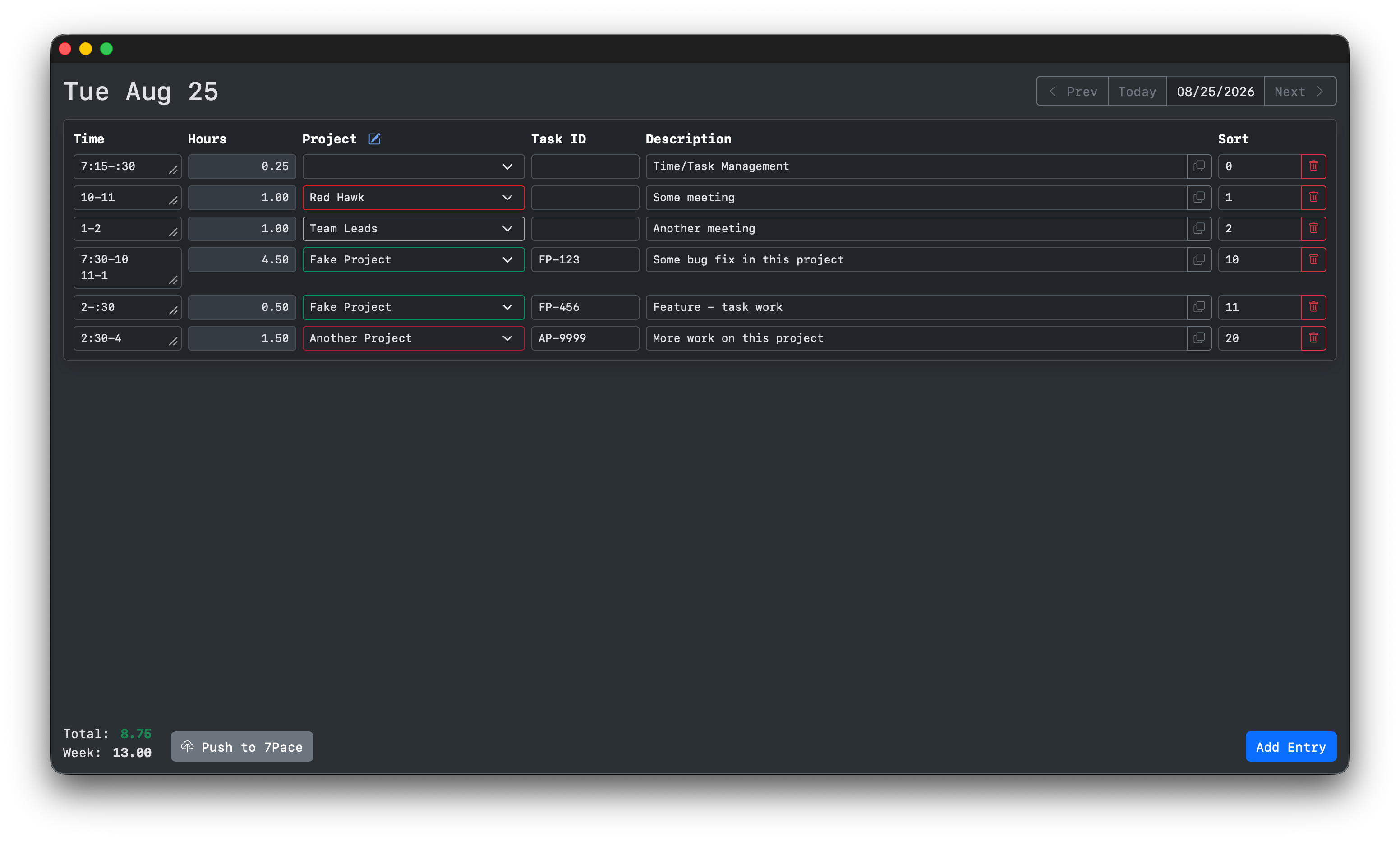 A screenshot of Rubato